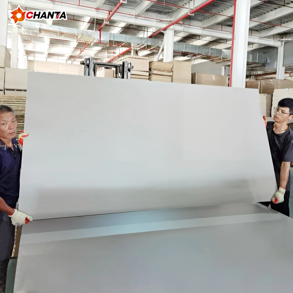 High Quality 3mm 6mm 12mm 15mm 18mm Fibreboards White Melamine Mdf Hdf Board For Furniture