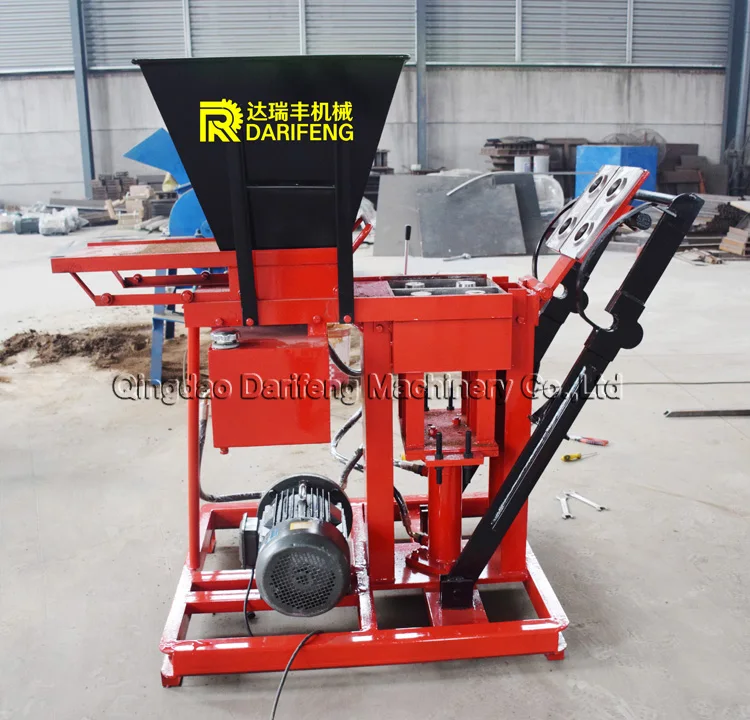 Ручной аппарат для изготовления блоков лего DF2-25 Eco Brava, аппарат для изготовления блоков из глины