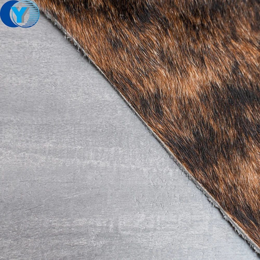 Ins Natural Leather Bovine Skins Cattle Cow Hides  Carpets and Rugs with Hair On Natural Shape Custom dyed Wholesale Supply Soft