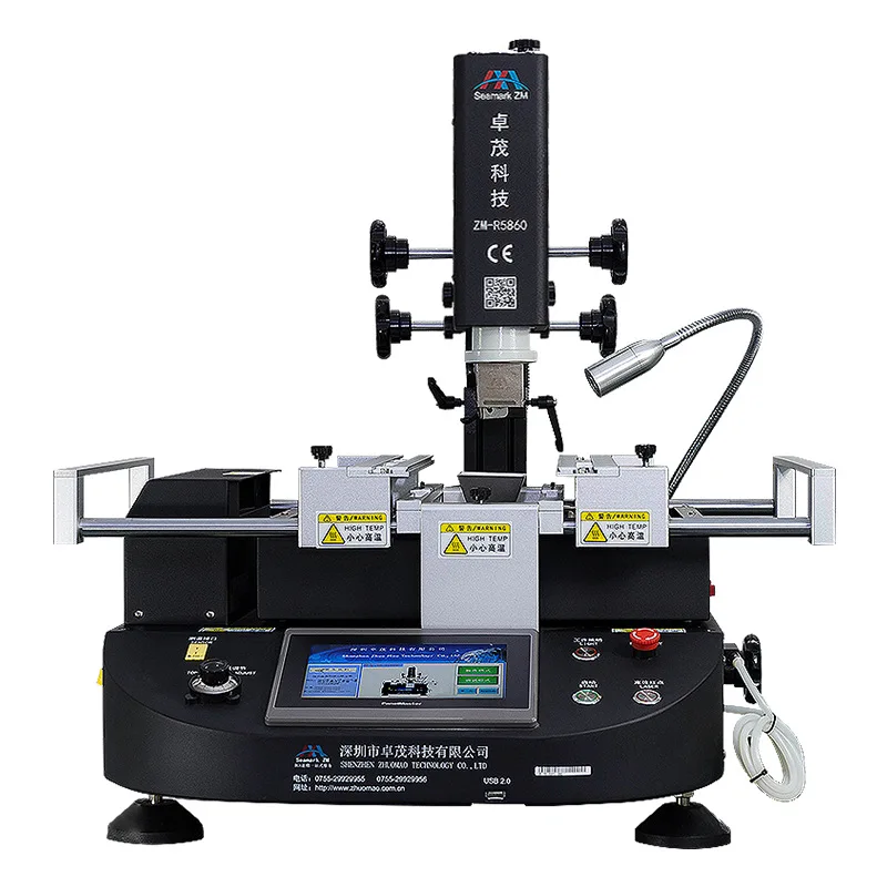 Паяльная станция Seamark ZM-R5860 BGA, станция для ремонта материнских плат, ноутбука, ps4, без свинца, быстрый нагрев