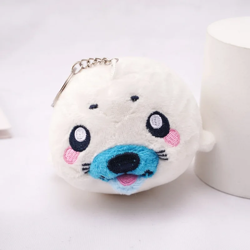 Promotional Gifts Stuffed Animals Plushies Fish Shark Dolphin Clownfish Sea Animals Plush Keychains Stuffed Claw Machine Doll