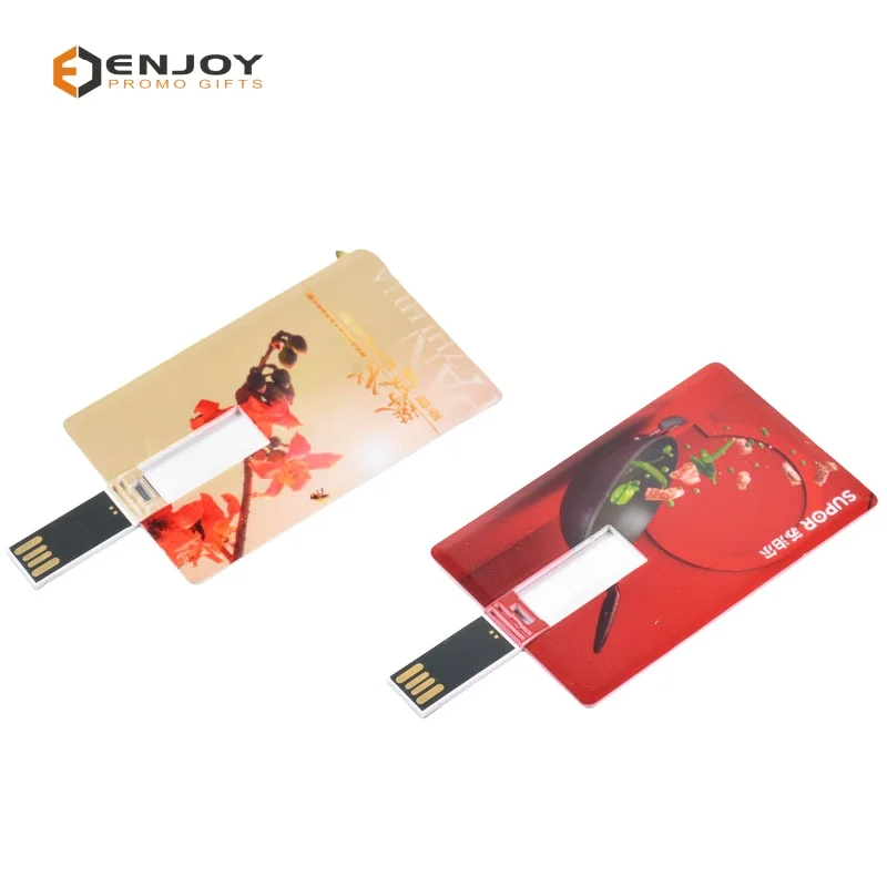 Custom logo business gift card U disk Graduation gift U disk