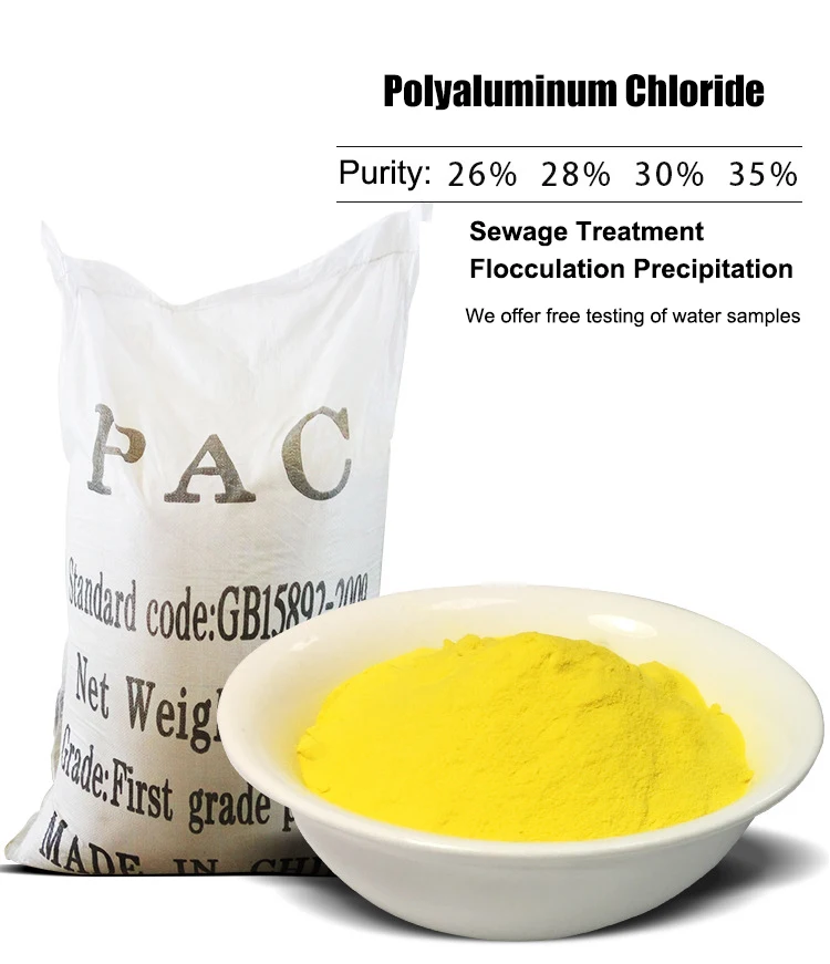 Manufactured Powder Pac Cas 1327-41-9 Chemical Flocculant 30% Poly Aluminium Chloride