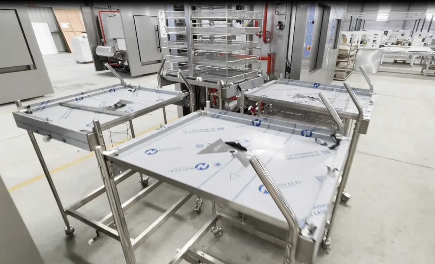 WSD-350liter cleaning machine 350 liters medical cleaning sterilizers are used for CSSD 304 stainless steel electric heating