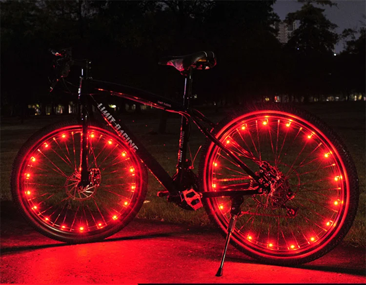 Bicycle Spoke Lights Hot Wheels Night Cycling Light Running