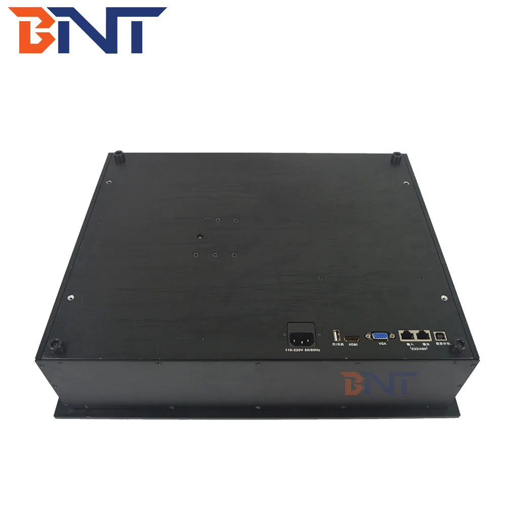 Motorized LCD Flip Up Monitor With Keyboard Mouse For School Audio Video Conference Room