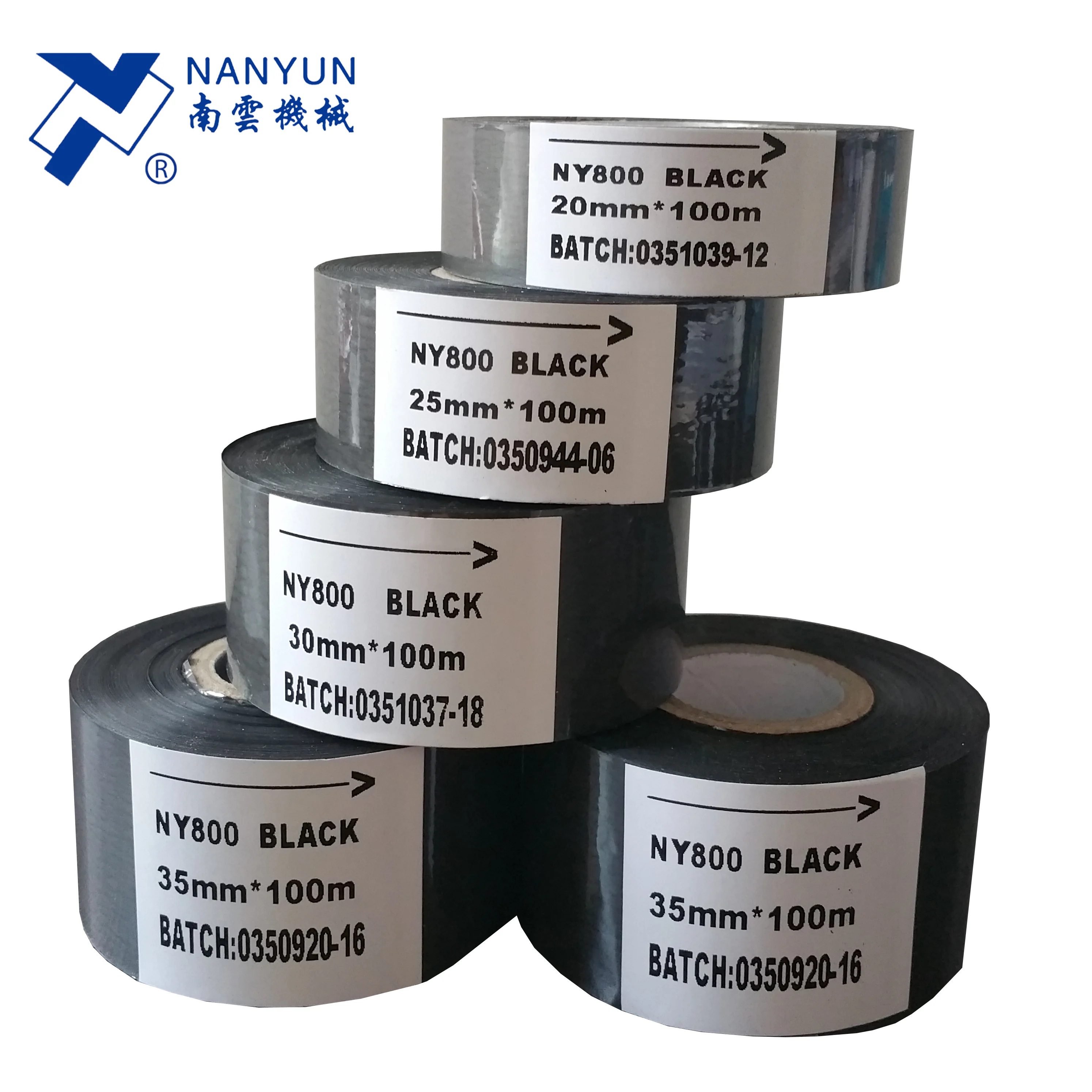 gold foil hot stamping holographic embossed satin printed ribbon for batch heat printing numbering on paper card plastic bag