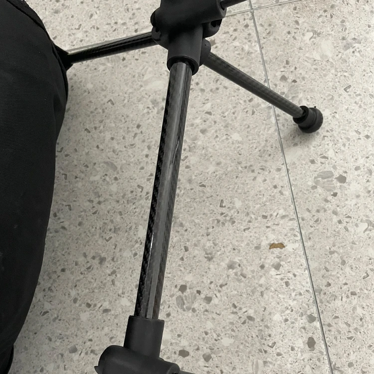 Ultra light pure carbon fiber outdoor portable folding camping chair beach chair