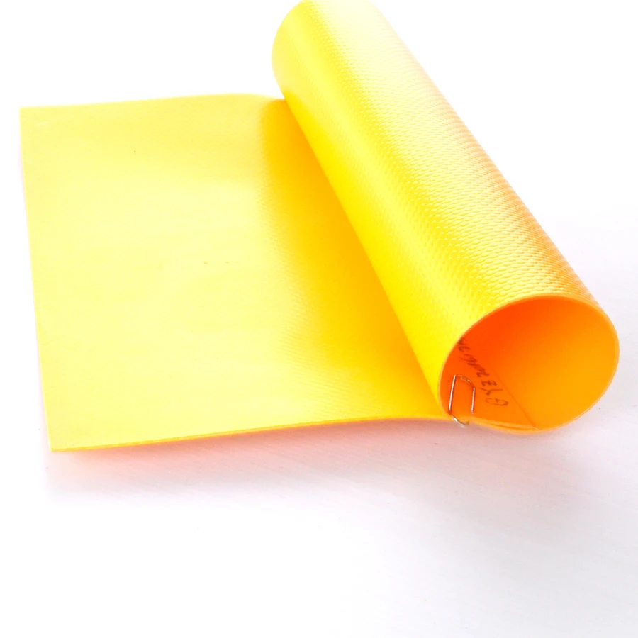 Custom Color Waterproof Pvc Tarpaulin High Strength Pvc Coated Fabric Woven Pvc Fabric