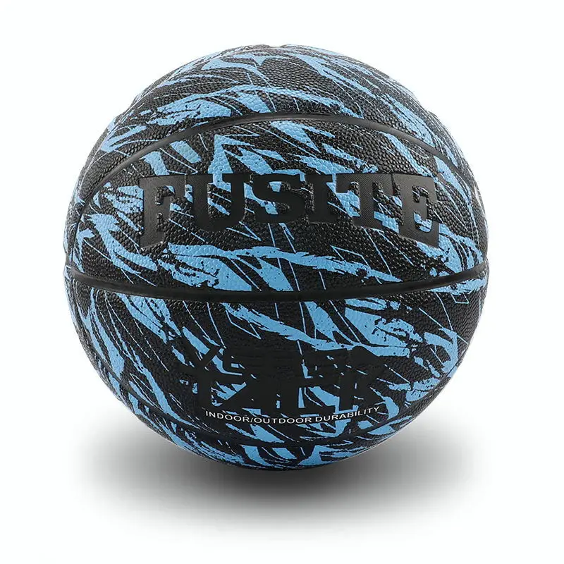 2023 New Design Official Size 5 6 7 Training Basketball Sludge Resistant PU Ball For School Match