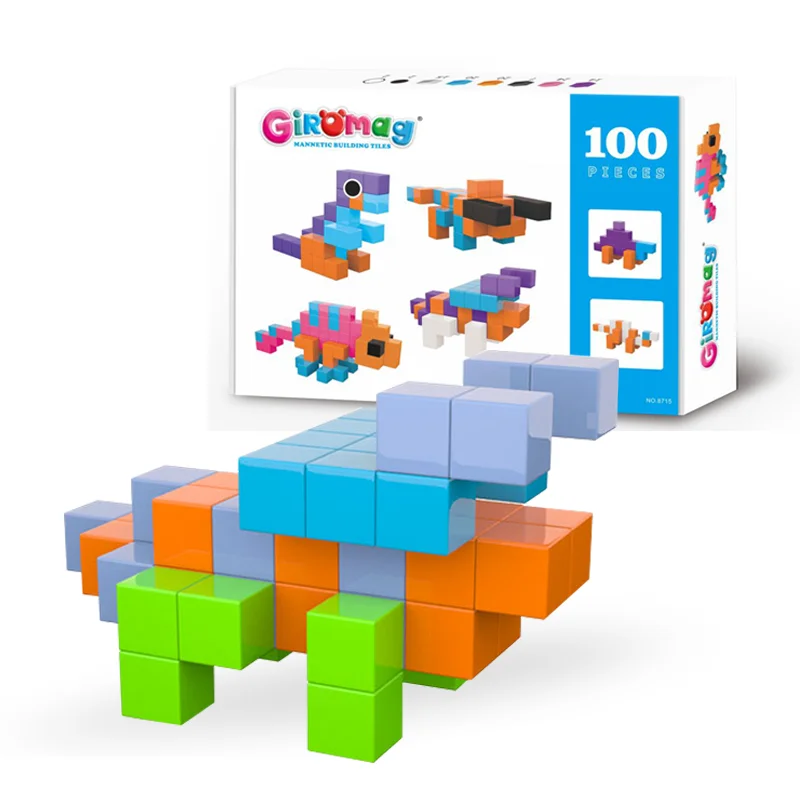 toys factory hot Selling Toys Magnetic Constructors Building Blocks Sets magnetic cubes Magnet Educational Toys for Kids Gift