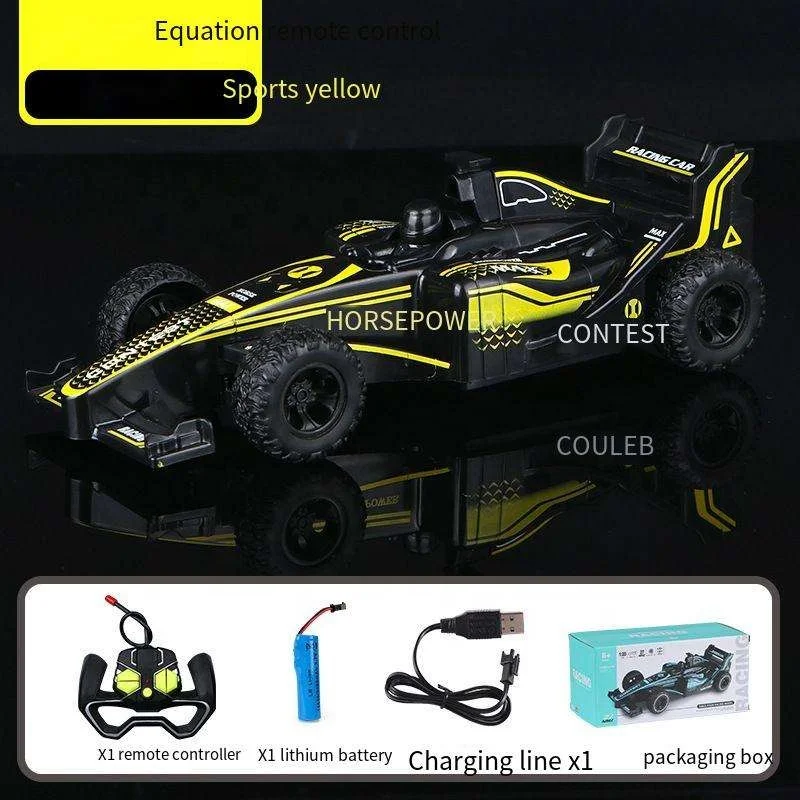 Cross-border kids Cool electric racing car drift F1 wireless remote control Formula One climbing car boy model rc