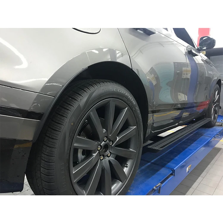 aluminum alloy electric car running step pedal running board for Land Rover velar