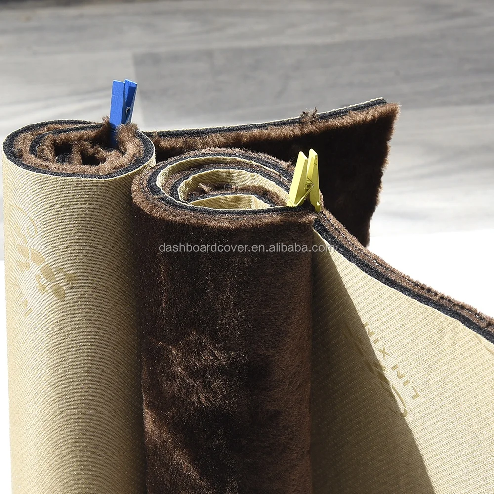 Car Upholstery Material Dashboard Dash Mat Cover Roll Material
