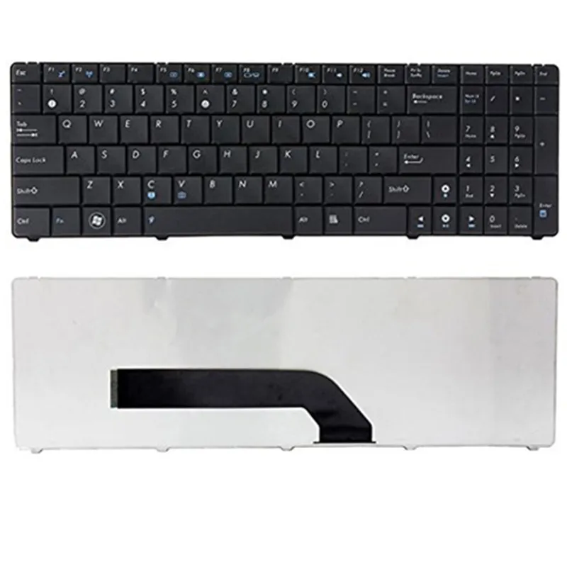  Дешевая Клавиатура для ноутбука ASUS K50 K60 клавиатура лучшего качества Оригинальная цвет