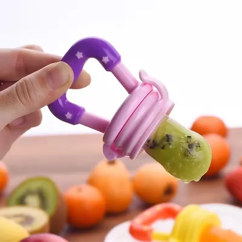 Baby Fruit Pacifier Free Sample Multi Color 3 Sizes Teething Toys Chewing Molars Baby Fruit Teether