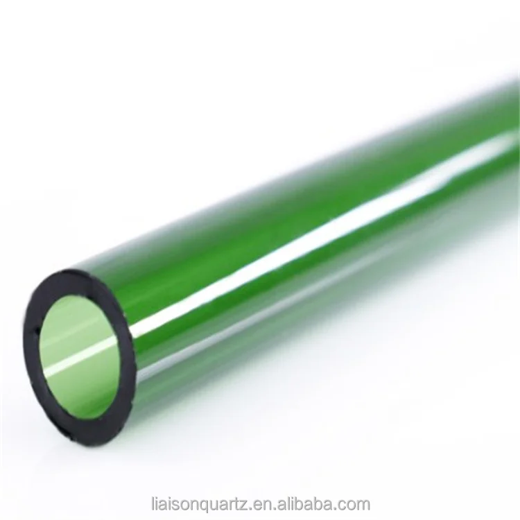 wholesale glass blowing colored heat-resisting glass tubing