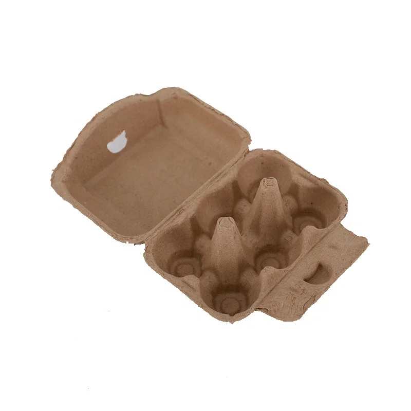 12 Holes Or 6 Holes paper pulp molded Biodegradable Packaging Paper Pulp Carton anti-fall egg tray