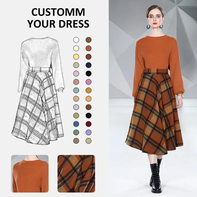 High Quality Wholesale Customized Clothing Manufacturers Custom Sexy Design Made ODM Oem Women Casual Long Loose Dresses