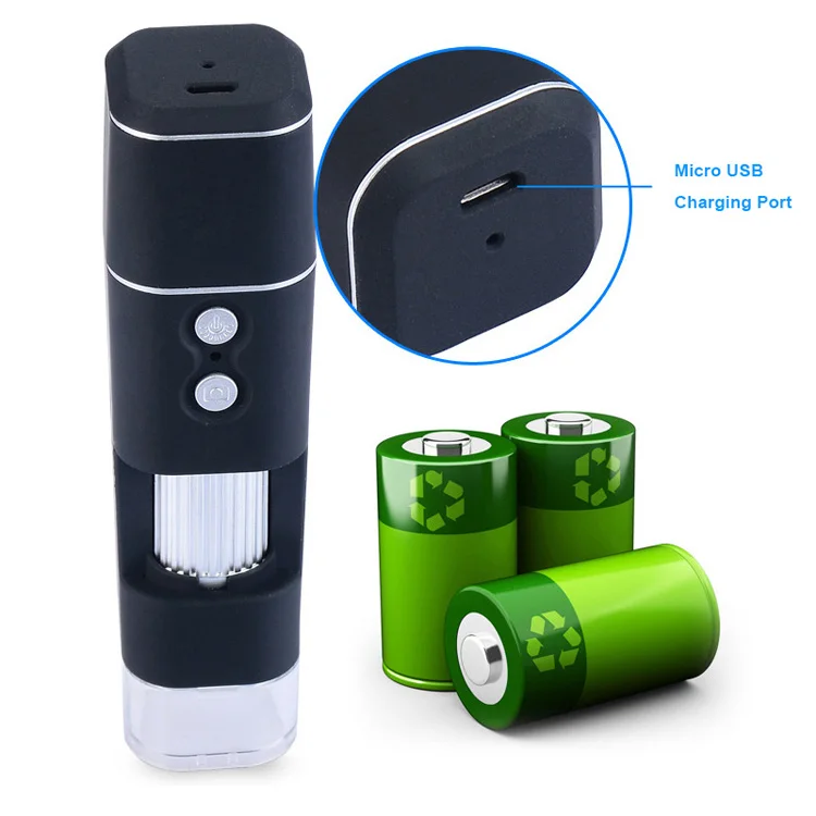 50x-1000x  Digital Wifi Microscope Portable Handheld Wireless Microscope Children Magnifying Glass