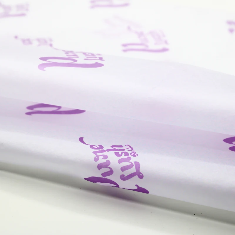 Custom Printed Logo Eco-friendly Gift Wrapping Paper Clothing Tissue Paper