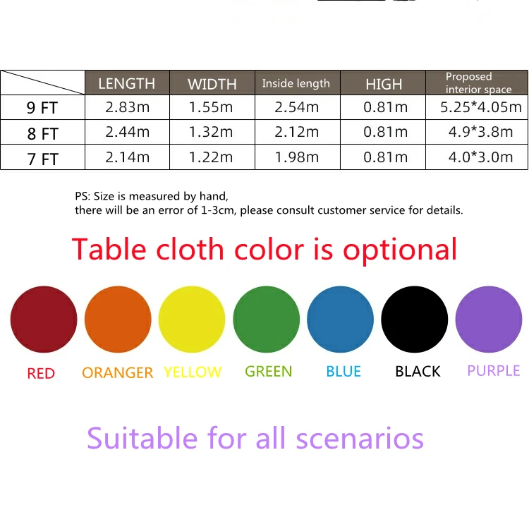 Snooker & Billiard Tables