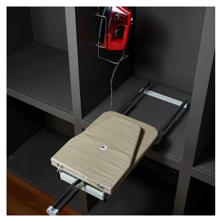 Ironing Board Wardrobe Accessories New Design Wall Mount Space Saving Folding Ironing Board