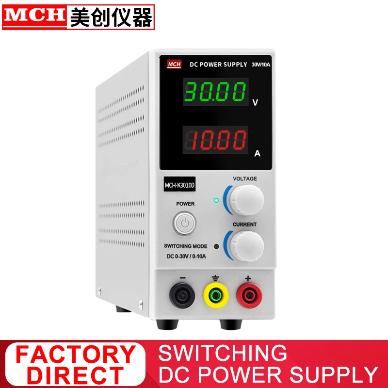Switch DC Power Supply Digital Display Adjustable Laboratory Power Source 60V 10A 30V 10A 100V 3A