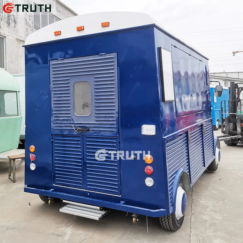 TRUTH Coffee Van Food Caravan кухня пекарня тележка для еды мобильный электрический грузовик с полностью оборудованной кухней