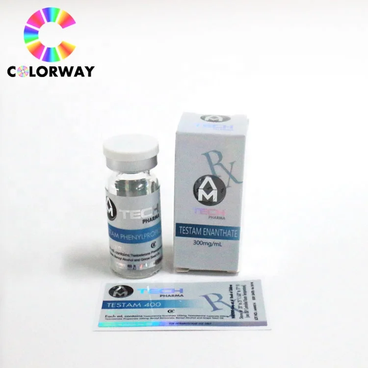 Custom medical packaging 10ml vial hologram label maker
