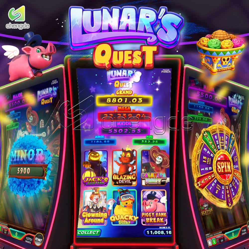 50 Lines Main Game Free Game Ducky Coin Operated Machines Club Bar Play Skill Game Board Master Panda