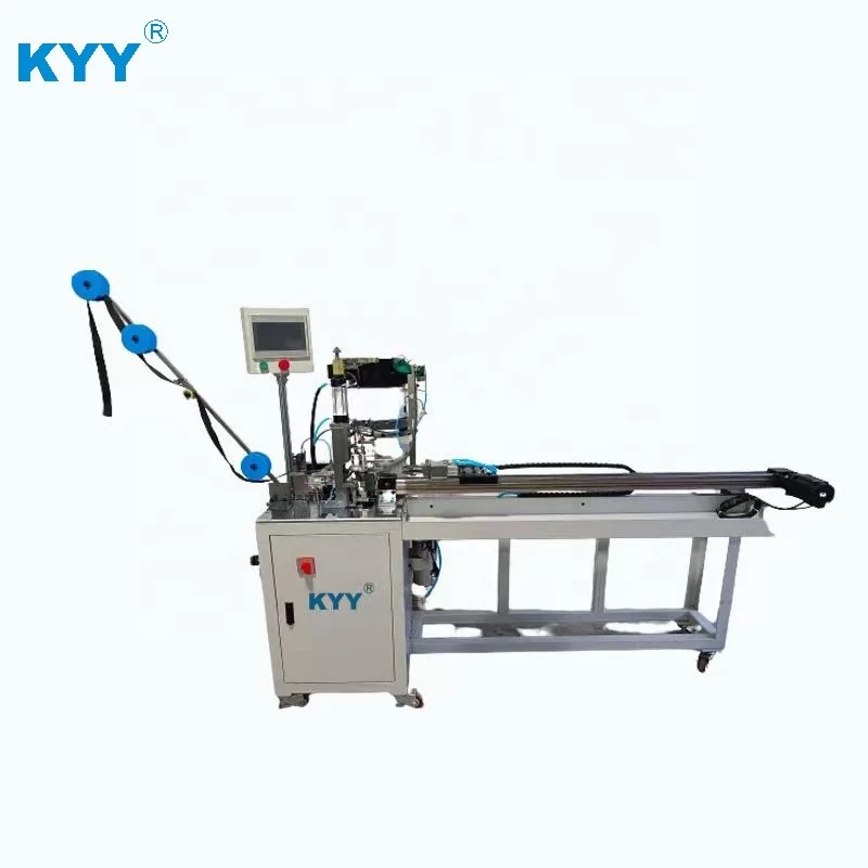 KYY Auto Mounting Slider Cutting Machinery Zipper Making Machinery Nylon Zipper Making Machine