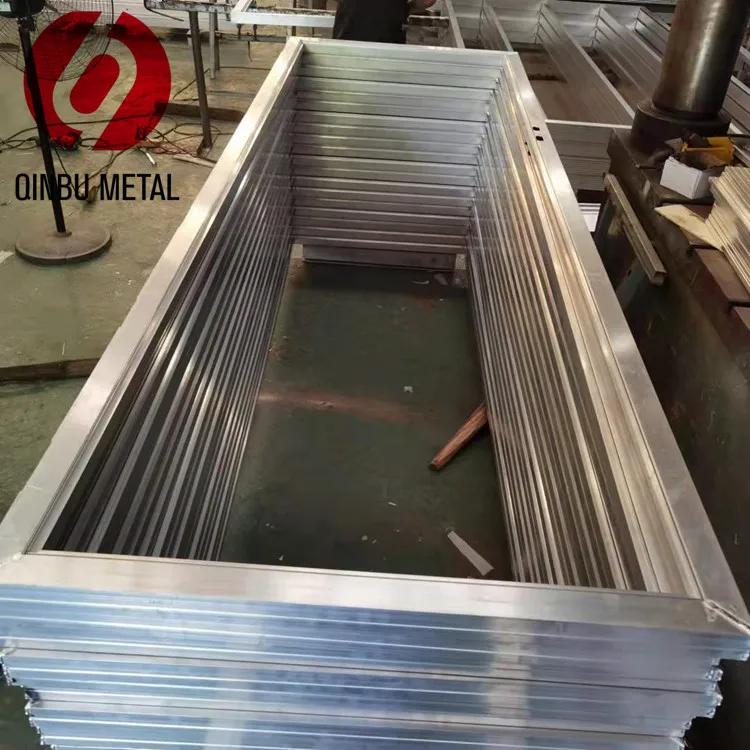 Customized Metal Extruded size Aluminum Alloy Interior sliding Door Frame