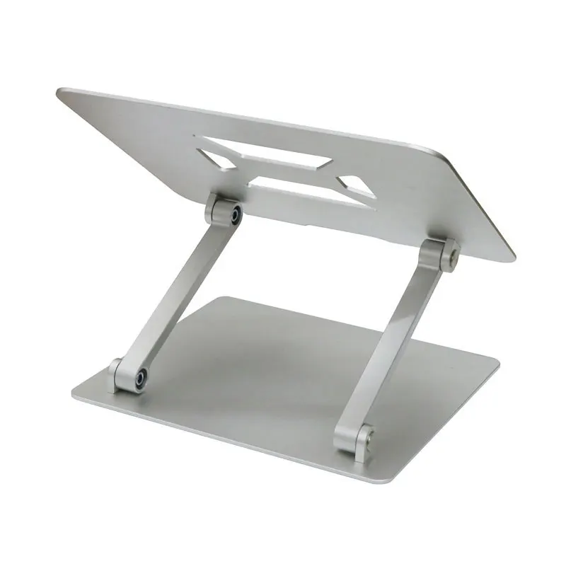 
small sliver color adjustable laptop stand notebook foldable aluminum 