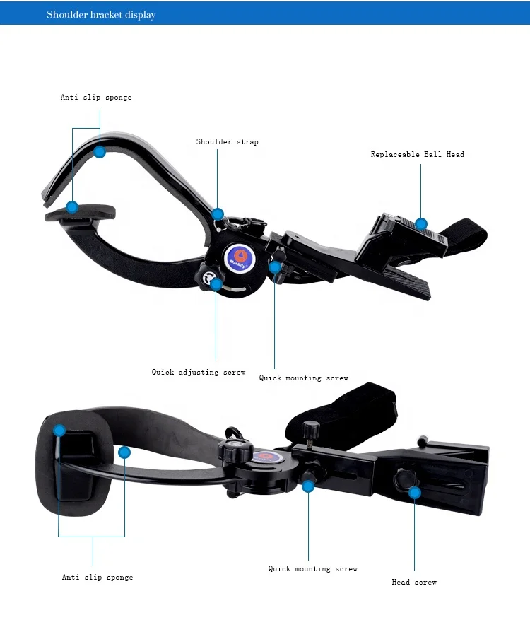 Hot Sell Hands Free Shoulder Mount Shoulder Support for DSLR Cameras and Camcorders Camera Support Shoulder Pad