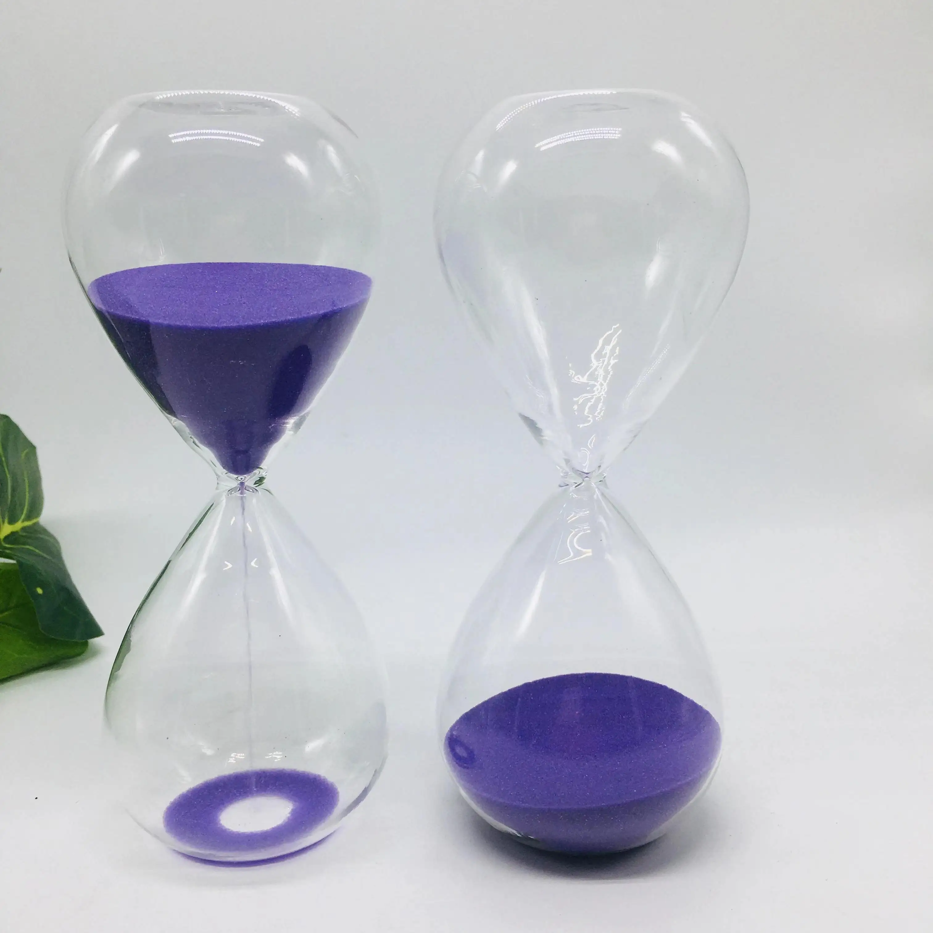 5min 10min 30min 60min 15min Hourglass timer Home custom hourglass timer Clear glass hourglass