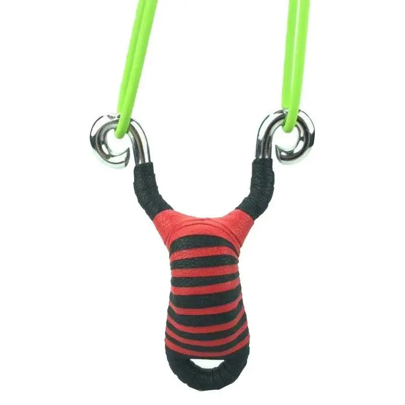 High quality alloy metal slingshot, outdoor hunting rubber band slingshot, simple jade sheep shaped bow head