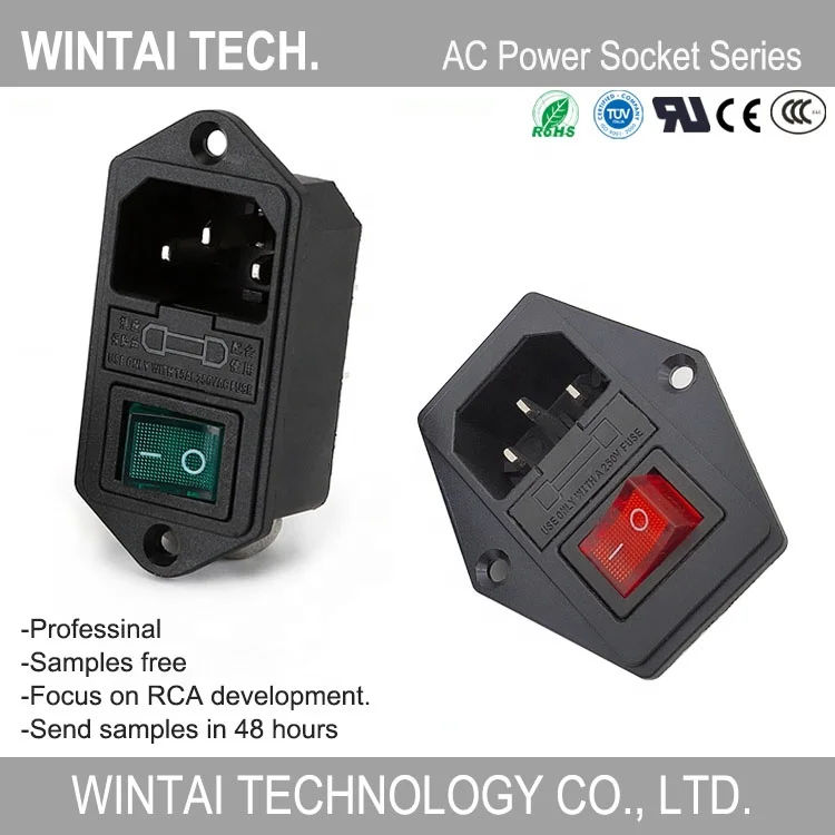 Wintai-Tech Power Bank With AC Socket Outlet US AC Power Socket AC Power Switch Socket
