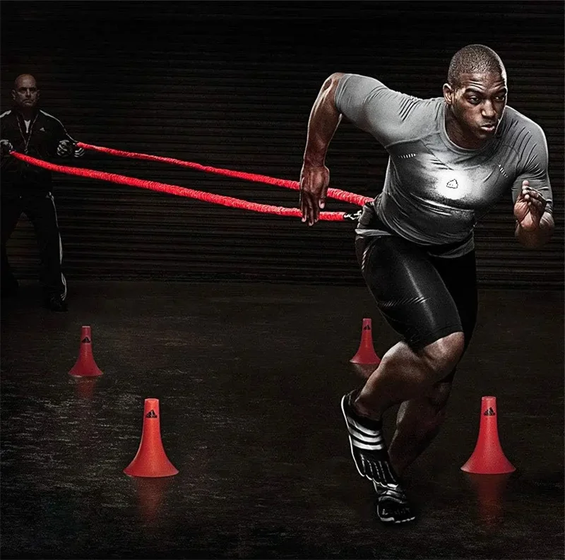 2/3M 50/80LB Resistance Training Rope Explosive Force Bounce Physical Training Pull Ropes