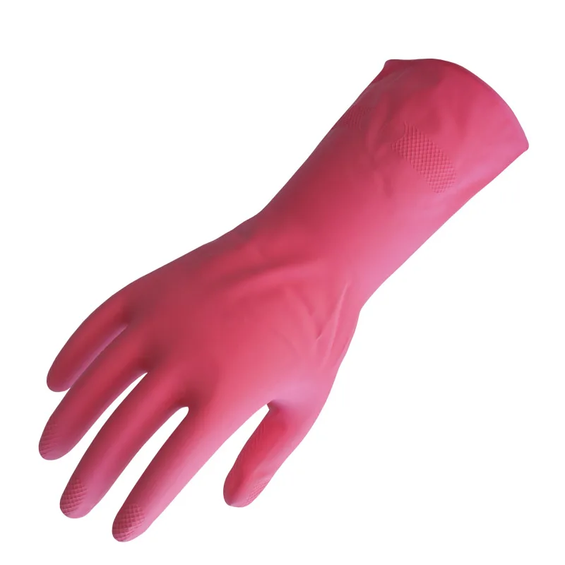 
Natrual rubber chemical resistant non-irritating gloves with long sleeves 