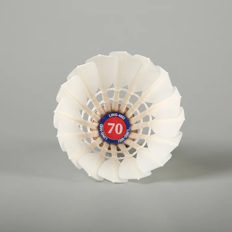
lingmei brand shuttlecock 70 from factory 