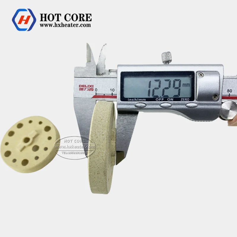 Cordierite bobbin barrel electric ceramic heater parts