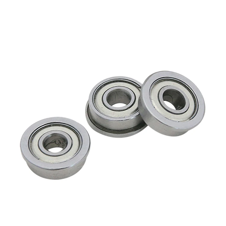 F694 ZZ RS 2RS 4mm Flanged Bearing Miniature Flange Bearing