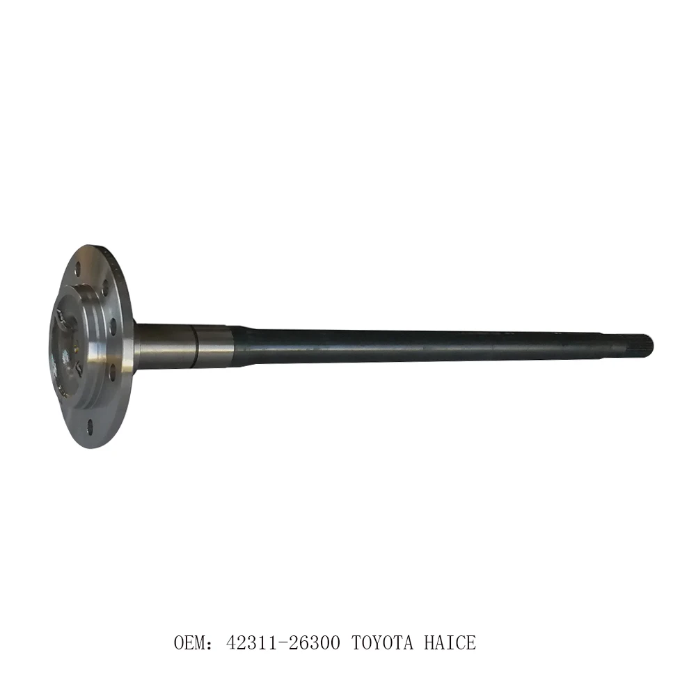 
4231126290 rear wheel axle shaft Compatibility models Toyota HIACE Body/chassis KDH200 KDH201 KDH202 KDH203 KDH205 KDH206 LH200 