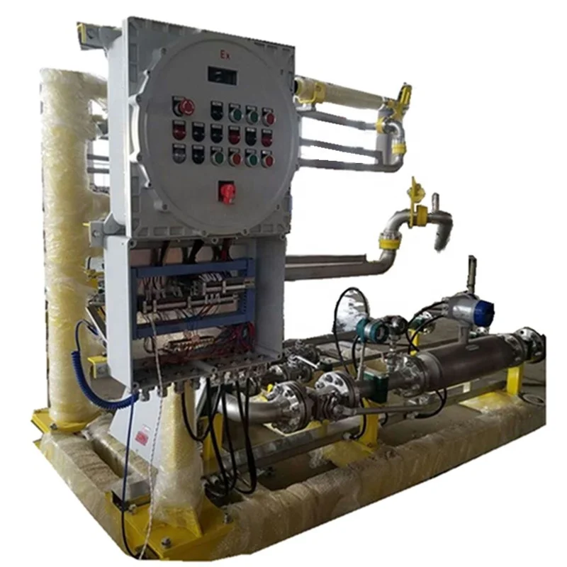 Intergrated Ammonia Truck Loading and return arm with skid