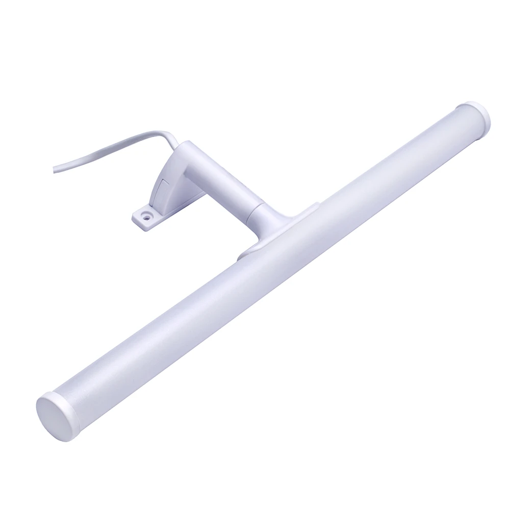 Chrome 220VAC IP44 8W led bathroom wall vanity light fixture for mirror