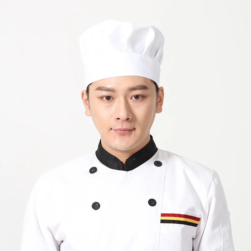 Cooking Beanie Uniform Japanese Skull Adjustable Breathable Custom Logo Black White Red Restaurant Custom Kitchen Chef Hats
