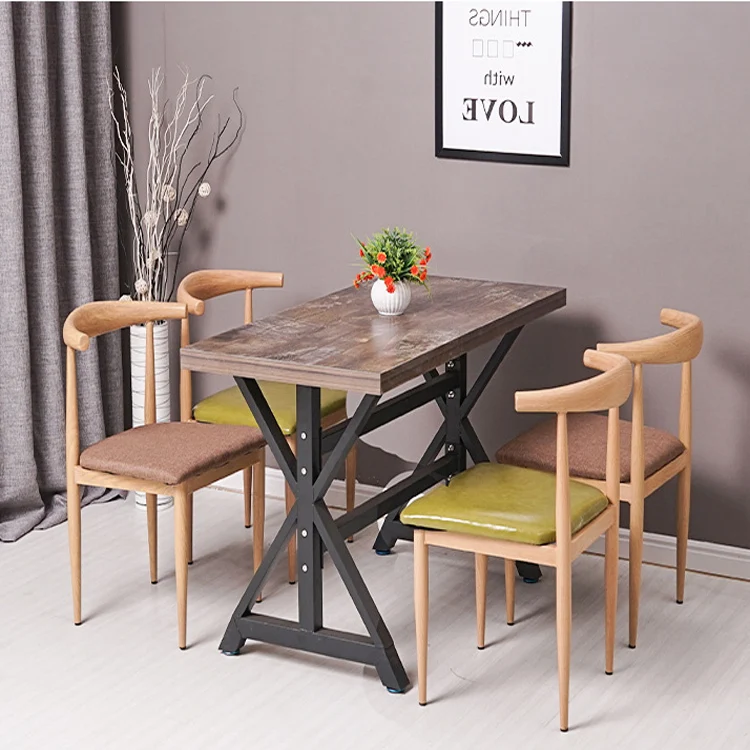 Modern Minimalism Furniture Wood Frame PU Base Comfort Soft Dining Chair CECL013