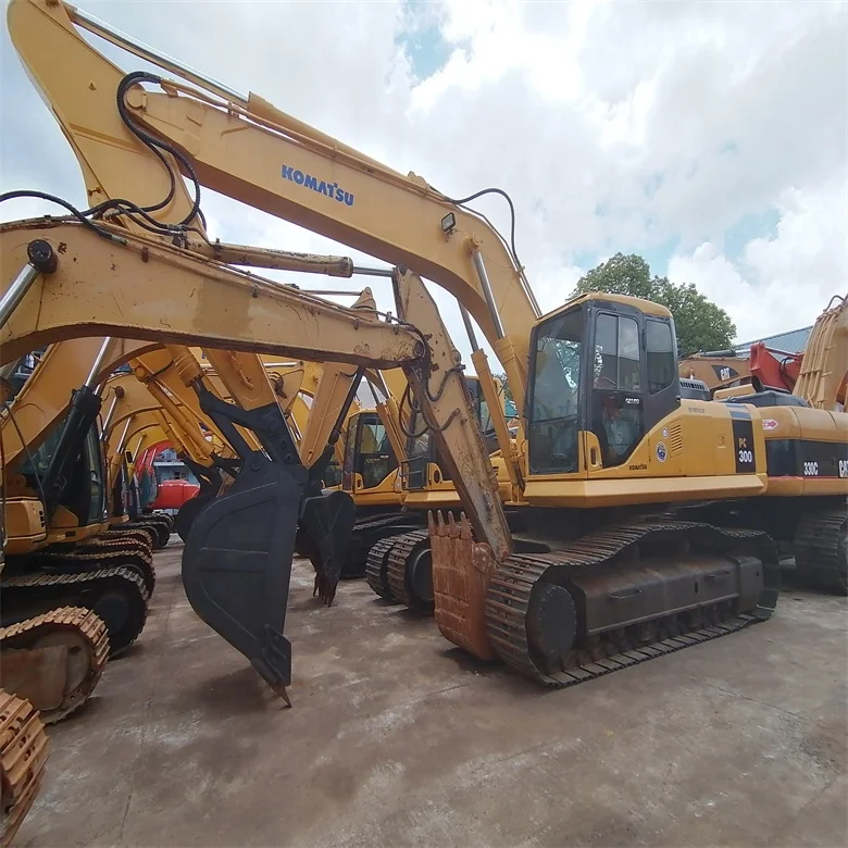 Used cheap good quality Komatsu PC300 original Japan brand crawler excavator for sale