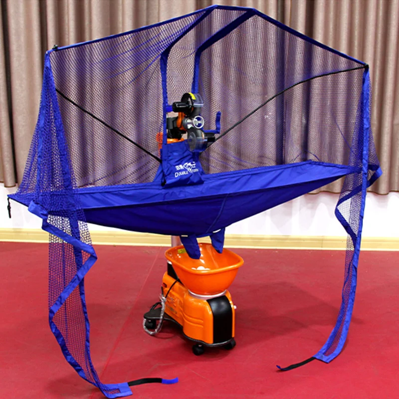 Double Fish Original Ping Pong ball Robot, 9 drill modes table tennis training equipment serve machine